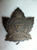 158th Battalion (Vancouver, British Columbia) Cap Badge  Copper,  O.B. Allan maker